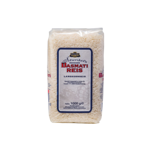 Schenkel Basmati-Reis aus Indien, Langkornreis, 1kg